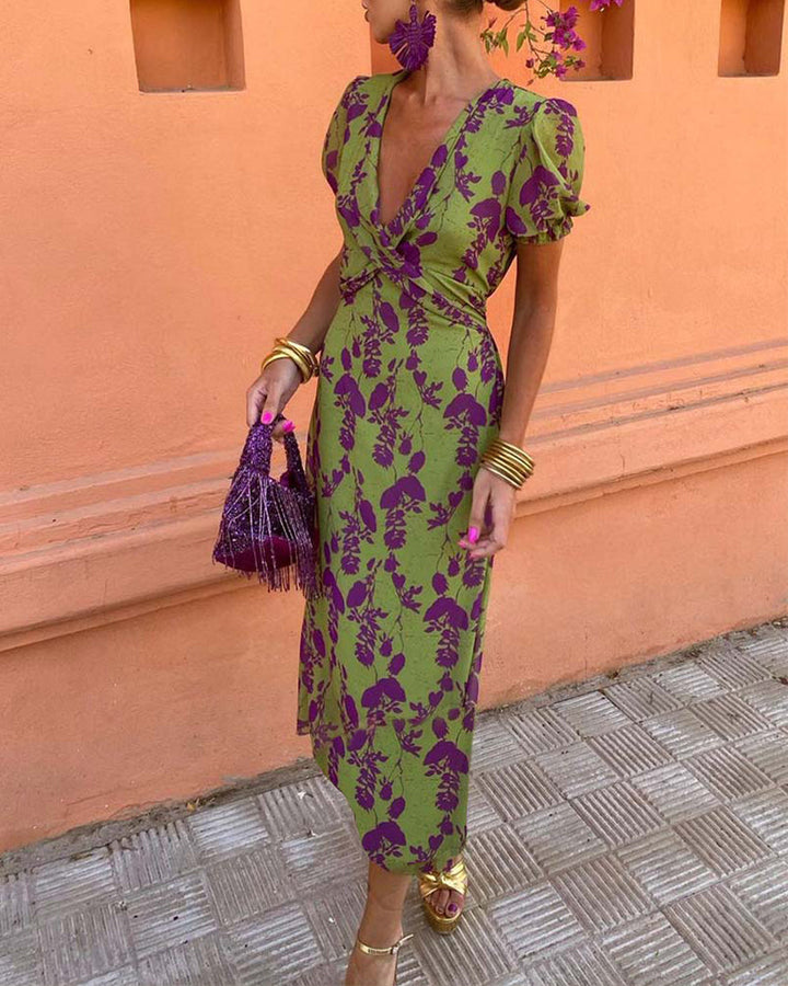 BEVERLY｜Elegant midi dress