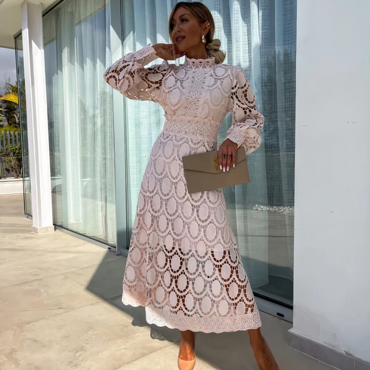MELINA｜Graceful Glow Dress