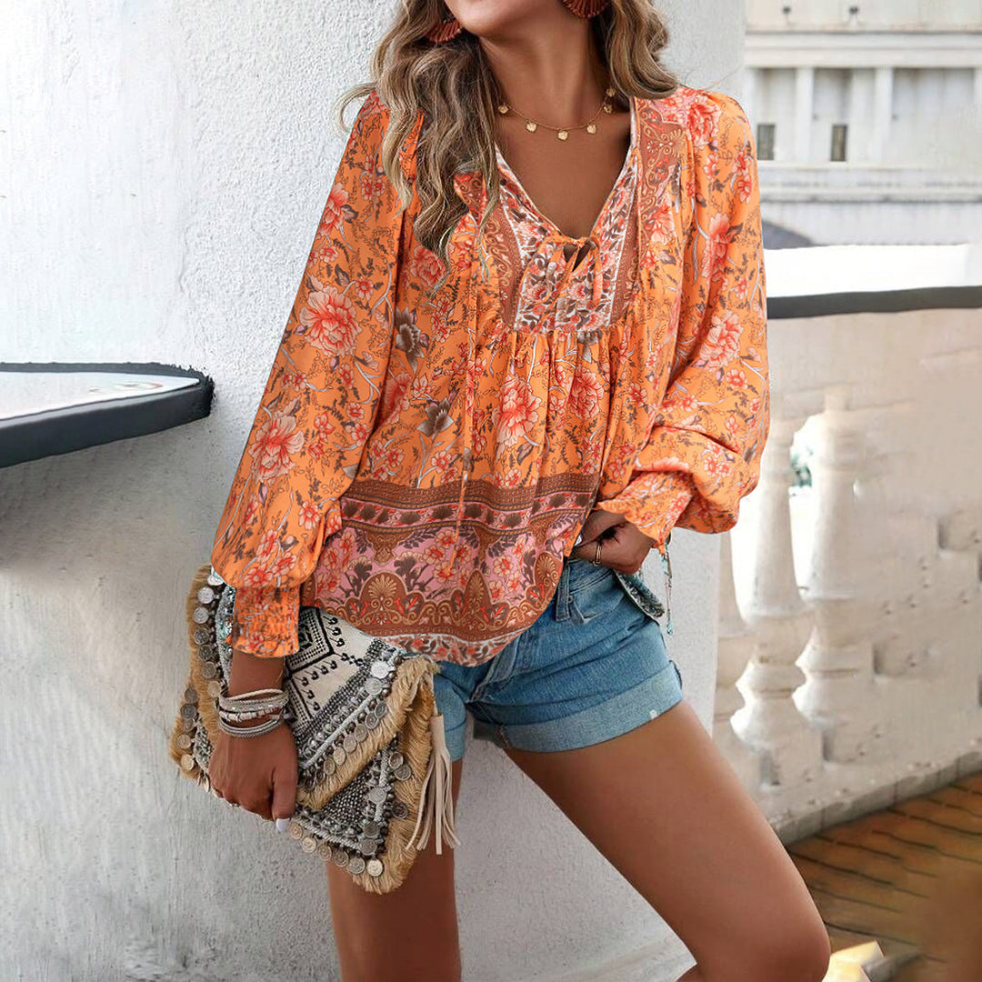 Zoey | Floral Smocked Blouse