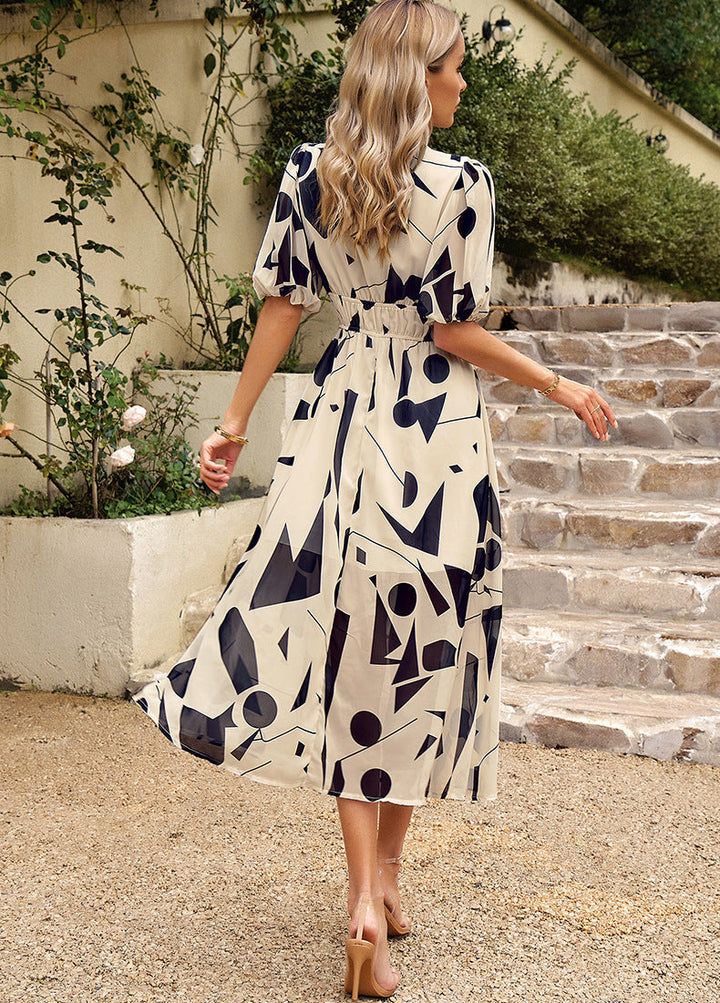 Ruby | Flattering Floral Midi Dress