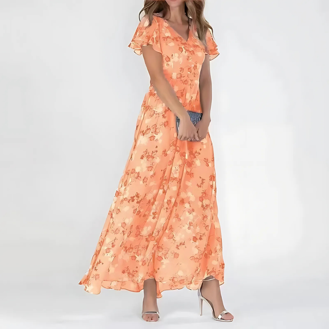 Daisy | Glamoureuze, buikbedekkende jurk